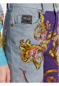 Versace Jeans Couture Jeansy 78HAB5P5 ES140L54 Kolorowy Regular Fit. Wzór: kolorowy