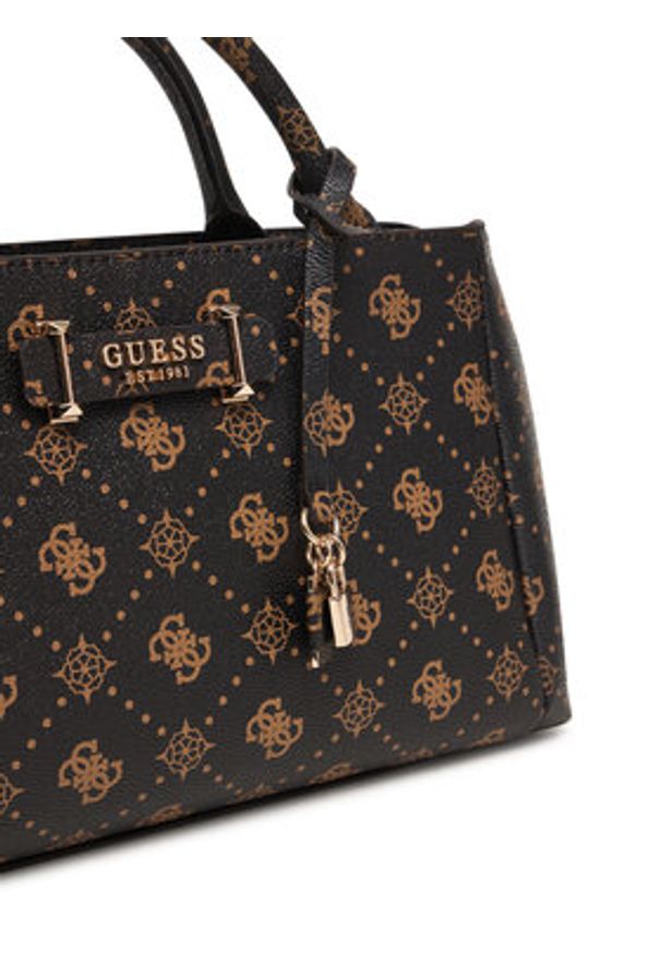 Guess Torebka HWGP98 98060 Brązowy. Kolor: brązowy. Materiał: skórzane