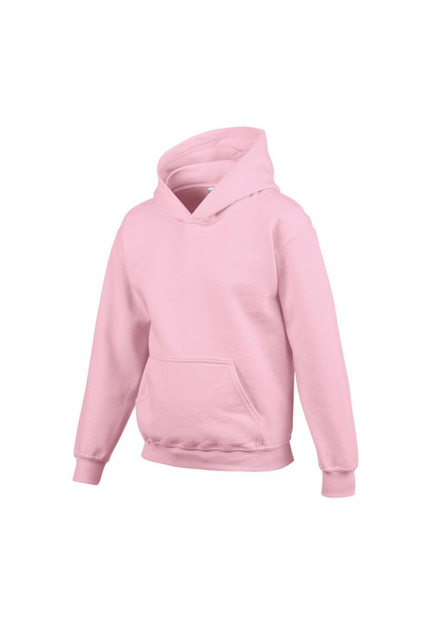 GILDAN - Sweatshirt bluza dziecięca z kapturem Gildan Heavy Blend ®. Typ kołnierza: kaptur. Kolor: różowy