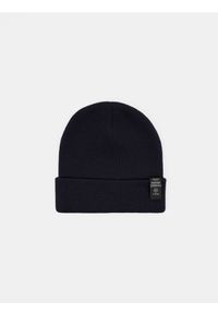 Sinsay - Czapka beanie - granatowy. Kolor: niebieski