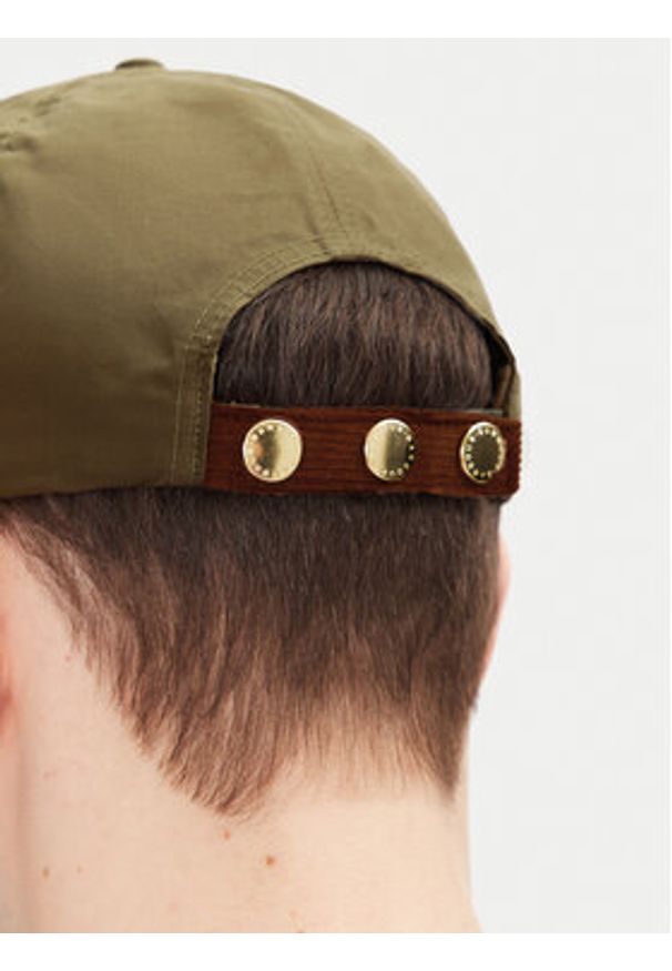 Barbour Czapka z daszkiem Transport Cap MHA0888GN31 Zielony. Kolor: zielony. Materiał: bawełna