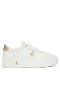 Patrizia Pepe Sneakersy PPJ356.02 Biały. Kolor: biały. Materiał: skóra #1