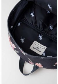 Abercrombie & Fitch plecak dziecięcy kolor granatowy duży wzorzysty. Kolor: niebieski #5