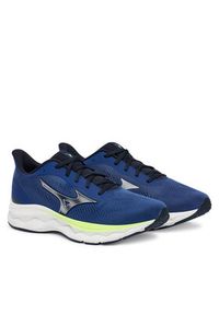 Mizuno Buty do biegania Wave Serene 2 J1GC2559 Granatowy. Kolor: niebieski. Materiał: skóra, zamsz. Model: Mizuno Wave #2