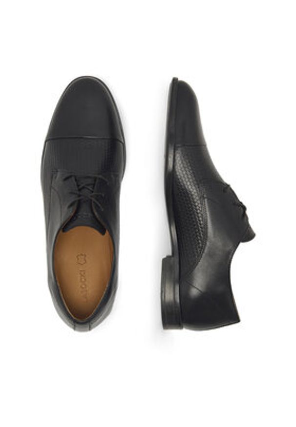 Lasocki Półbuty RIO-GRANDE-20 MB Czarny. Kolor: czarny. Materiał: skóra