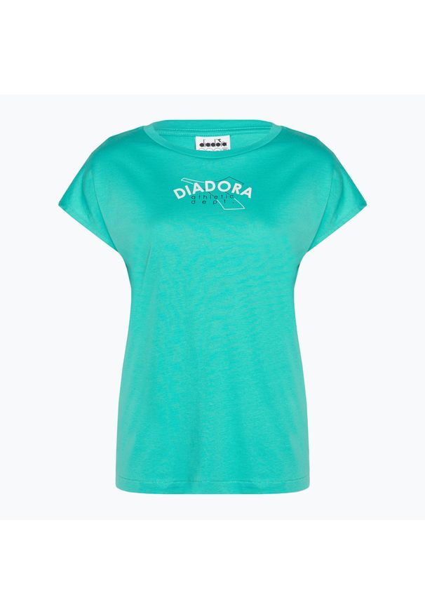 Koszulka damska Diadora Athletic Dept.. Kolor: niebieski