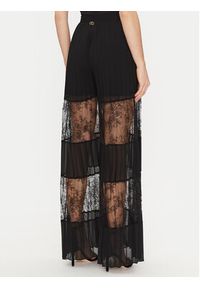 TwinSet - TWINSET Spodnie palazzo 251TP2782 Czarny Wide Leg. Kolor: czarny. Materiał: syntetyk