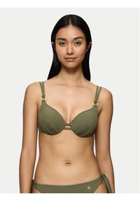 Triumph Góra od bikini Summer Twist 10222228 Zielony. Kolor: zielony. Materiał: syntetyk