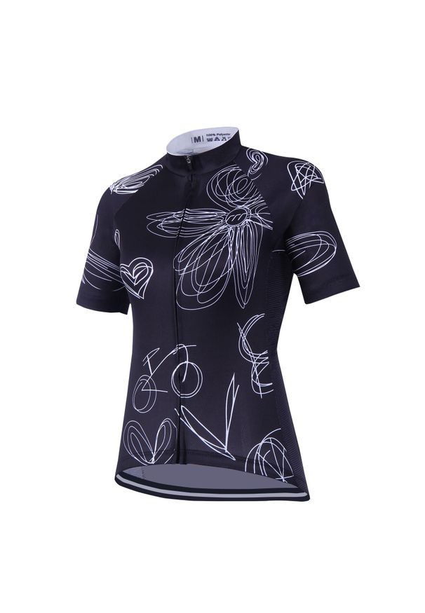 MADANI - Koszulka rowerowa damska madani Elif. Kolor: czarny