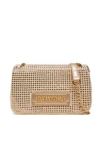 Love Moschino - LOVE MOSCHINO Torebka JC4136PP1MLL196A Złoty. Kolor: złoty. Materiał: skórzane