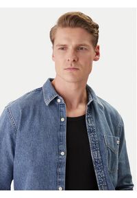 Calvin Klein Jeans Koszula jeansowa LV04RE708G Niebieski Regular Fit. Kolor: niebieski. Materiał: bawełna #2