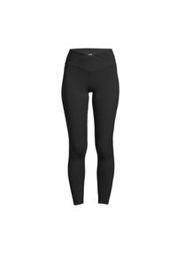 CASALL - Damskie legginsy z wysokim stanem Casall Overlap. Stan: podwyższony. Kolor: czarny. Materiał: tkanina. Sport: fitness #1