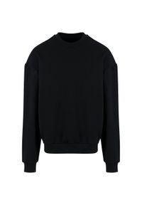 BUILD YOUR BRAND - Bluza Unisex Dla Dorosłych Ultra Heavy Crew Neck. Kolor: czarny