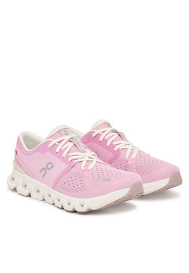 On Buty na siłownię Cloud X 4 3WE30073561 Różowy. Kolor: różowy. Materiał: materiał. Sport: fitness