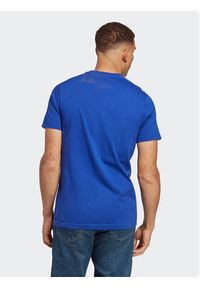 Adidas - adidas T-Shirt Essentials Single Jersey 3-Stripes T-Shirt IC9338 Niebieski Regular Fit. Kolor: niebieski. Materiał: bawełna #3