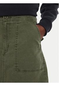 Levi's® Spódnica jeansowa Surplus A8696-0002 Zielony Regular Fit. Kolor: zielony. Materiał: bawełna