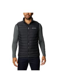columbia - Bezrękawnik Turystyczny Puchowy Męski Columbia Powder Lite Vest. Kolor: czarny. Materiał: puch. Długość rękawa: bez rękawów
