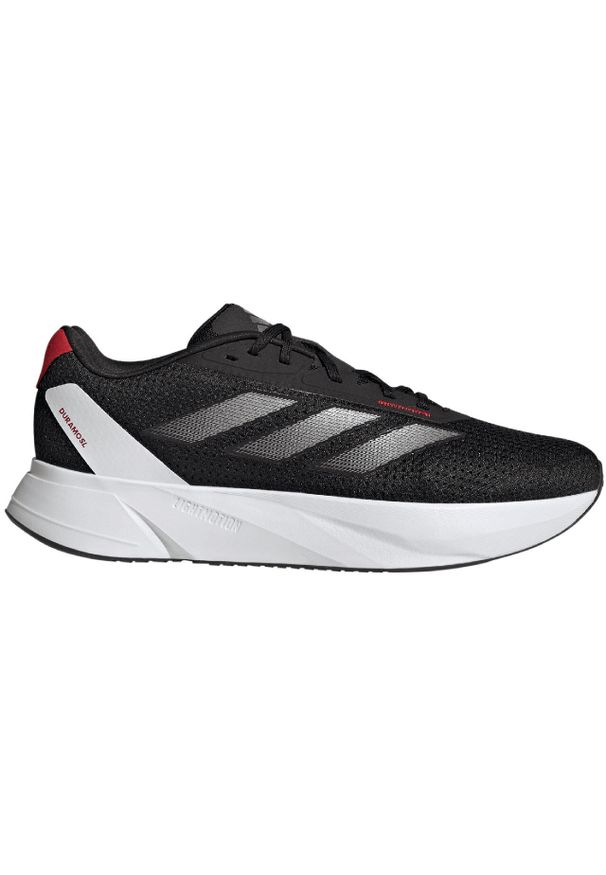 Adidas - Buty męskie do biegania adidas Duramo SL. Kolor: czerwony, czarny, wielokolorowy, biały. Materiał: materiał. Sport: bieganie