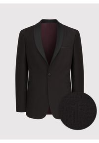 Pako Lorente - PAKO LORENTE – Brązowa marynarka smokingowa. Okazja: na ślub cywilny, na wesele. Kolor: brązowy