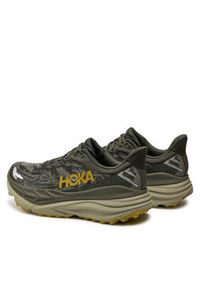 HOKA - Hoka Buty do biegania Stinson 7 1141530 Khaki. Kolor: brązowy. Materiał: materiał #5