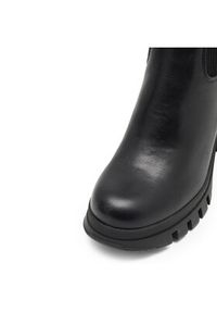 DeeZee Kozaki MELISSA WS5955-02 Czarny. Kolor: czarny. Materiał: materiał #4