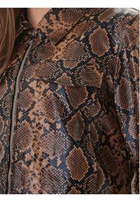 only - ONLY Kurtka z imitacji skóry Paris 15365492 Brązowy Regular Fit. Kolor: brązowy. Materiał: skóra #5