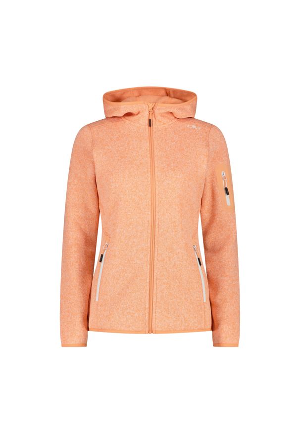 Bluza damska turystyczna CMP 3H19826. Kolor: różowy. Materiał: polar. Sport: turystyka piesza