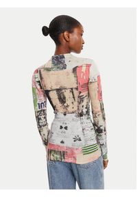 Desigual Bluzka Montreal 25WWJF39 Kolorowy Regular Fit. Materiał: syntetyk. Wzór: kolorowy #4