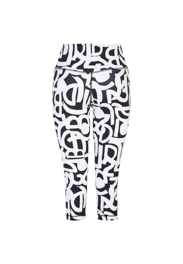 DARE 2B - Legginsy Damskie Influential Graffiti 3/4. Kolor: biały, wielokolorowy, czarny