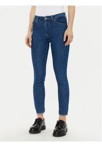 only - ONLY Jeansy 15336726 Granatowy Skinny Fit. Kolor: niebieski