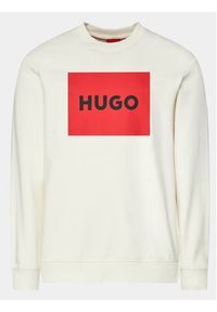 Hugo Bluza Duragol222 50467944 Biały Regular Fit. Kolor: biały. Materiał: bawełna #4