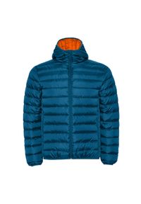 ROLY - Męska Kurtka Ocieplana Norway. Kolor: wielokolorowy, niebieski, zielony