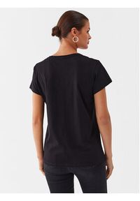 Liu Jo T-Shirt TF3297 J6040 Czarny Regular Fit. Kolor: czarny. Materiał: bawełna