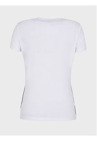 EA7 Emporio Armani T-Shirt 6RTT25 TJKUZ 1100 Biały Regular Fit. Kolor: biały. Materiał: syntetyk, wiskoza #6