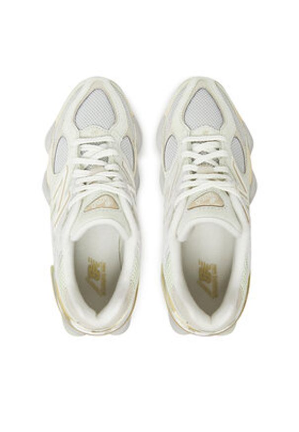New Balance Sneakersy U9060EEP Beżowy. Kolor: beżowy. Materiał: zamsz, skóra