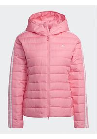 Adidas - adidas Kurtka puchowa Premium HM2611 Różowy Slim Fit. Kolor: różowy. Materiał: puch, syntetyk #5