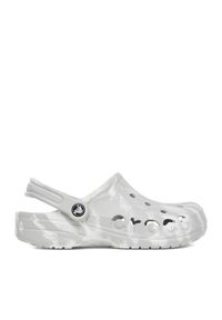 Crocs Klapki C-BAYA MARBLED CLOG 206935-1FS Szary. Kolor: szary