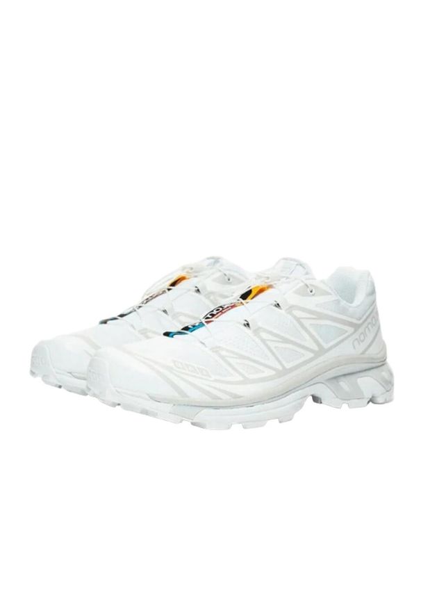 salomon - Buty do chodzenia męskie Salomon Xt-6. Kolor: biały. Materiał: materiał, syntetyk. Szerokość cholewki: normalna. Sport: turystyka piesza
