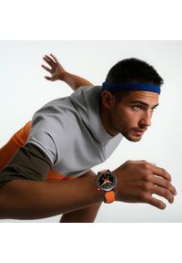 GepardWatches - Smartwatch Weofly Conquer pomarańczowy. Rodzaj zegarka: smartwatch. Kolor: pomarańczowy