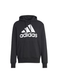Adidas - Essentials French Terry Big Logo Hoodie. Typ kołnierza: kaptur. Kolor: czarny. Materiał: bawełna. Sport: fitness