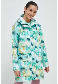 Helly Hansen kurtka przeciwdeszczowa. Okazja: na co dzień. Kolor: zielony. Styl: casual
