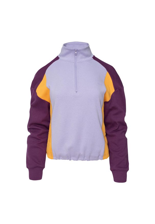 Iguana - Damska Bluza Igtopi. Kolor: fioletowy, niebieski, wielokolorowy. Sport: turystyka piesza