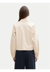 Tom Tailor Denim Kurtka jeansowa 1045500 Beżowy Regular Fit. Kolor: beżowy. Materiał: bawełna #3