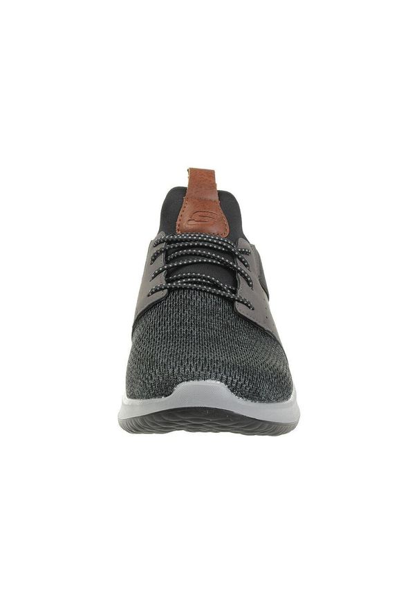 skechers - Buty do chodzenia męskie Skechers Sneaker Delson Camben. Zapięcie: sznurówki. Kolor: czarny. Materiał: syntetyk, tkanina, materiał. Szerokość cholewki: normalna. Model: Skechers Sport. Sport: turystyka piesza