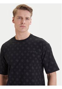 Guess T-Shirt Z6GI07 K2852 Czarny Relaxed Fit. Kolor: czarny. Materiał: bawełna #4