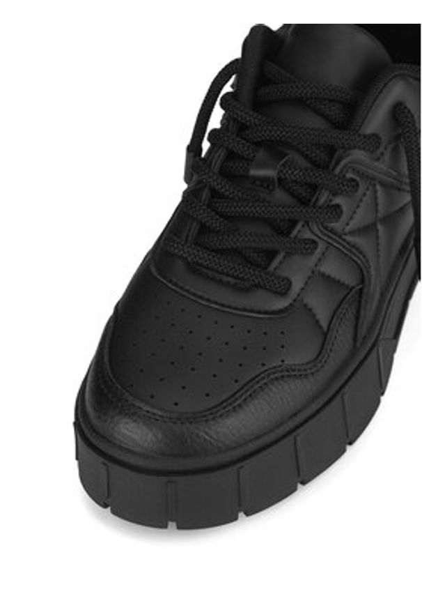 Jenny Fairy Sneakersy LZ0719-04 Czarny. Kolor: czarny. Materiał: skóra