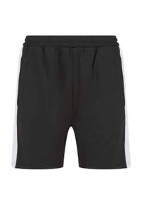 FINDEN & HALES - Spodenki Z Dzianiny Z Kieszenią Dla Dorosłych Unisex. Kolor: biały, wielokolorowy, czarny. Materiał: dzianina