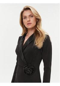 Rinascimento Sukienka koktajlowa CFC0019220002 Czarny Regular Fit. Kolor: czarny. Materiał: syntetyk. Styl: wizytowy #3