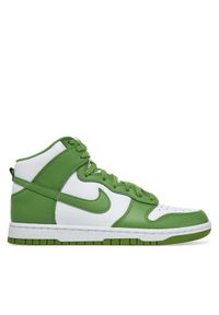 Nike Sneakersy Dunk Hi Retro Bttys DV0829 101 Biały. Kolor: biały. Materiał: skóra