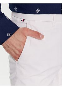 TOMMY HILFIGER - Tommy Hilfiger Chinosy Bleecker MW0MW26619 Écru Slim Fit. Materiał: bawełna